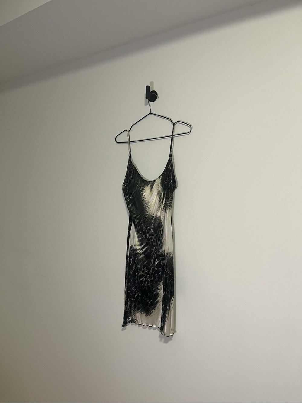 vintage class cavalli animal print mini dress